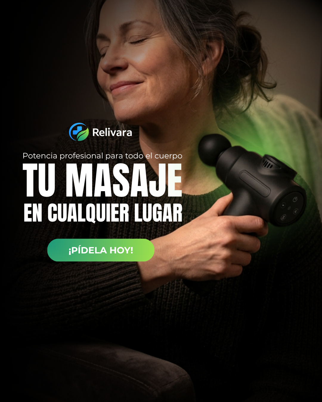 Relivara Alivia™ | Masajeador para el dolor muscular